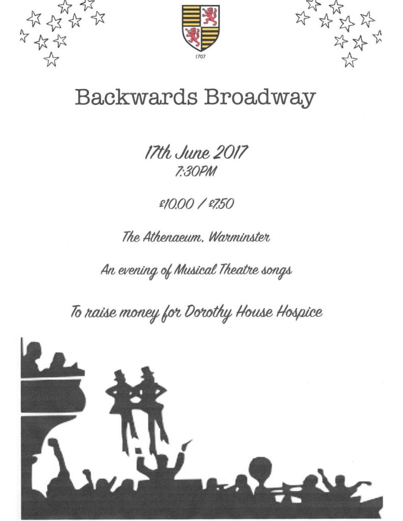 BACKWARDS BROADWAY Warminster School