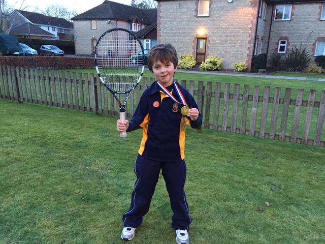 Tennis success for Joshua Knight