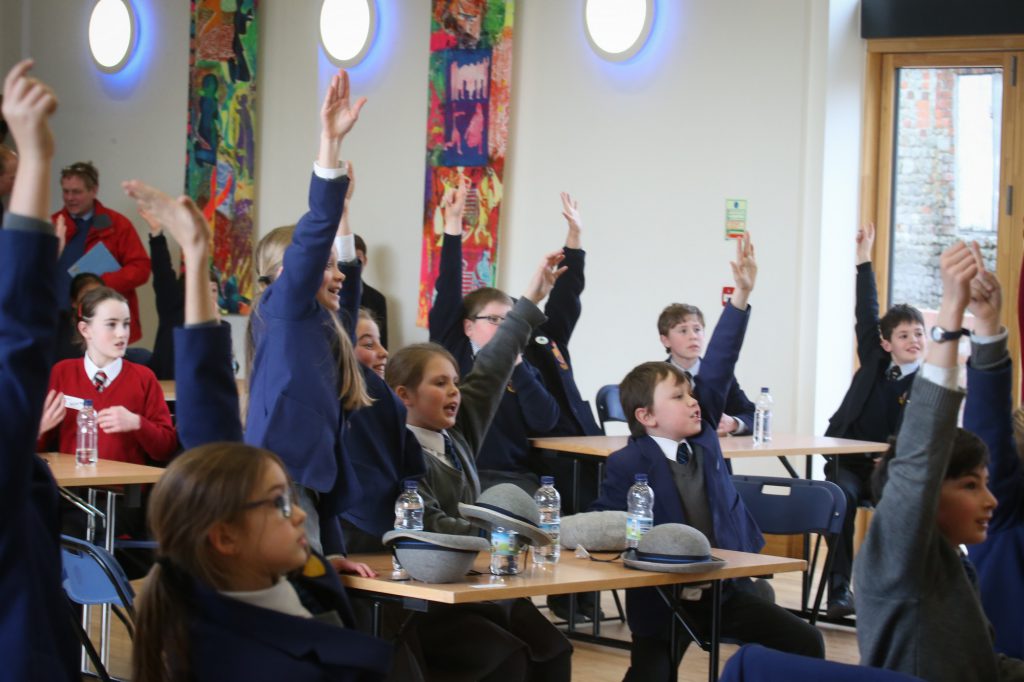 South West prep school pupils geog-on!
